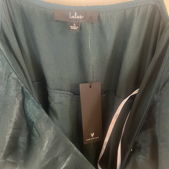 Lulus large wrap maxi dress brand new tags still on - Picture 3 of 3